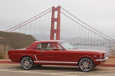 Ford : Mustang GT Package 1965 ford mustang 302 roller rocker eng 3 stage laser red pony int