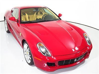 Ferrari : 599 2dr Coupe 2008 599 gtb 8 k miles cpo warranty carbon fiber parking sensors lct az 2009 10