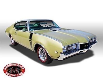 Oldsmobile : 442 1968 442 numbers match protecto plate gorgeous original