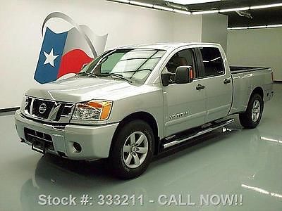 Nissan : Titan WE FINANCE!! 2008 nissan titan 5.6 se crew longbed dvd video tow 50 k texas direct auto