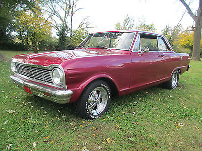 Chevrolet : Nova Nova 1965 chevrolet chevy ii nova 383 400 hp b m discs frame off better than new