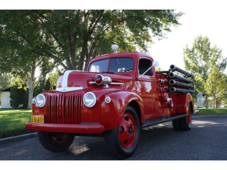 Ford : Other 1947 ford fire truck flathead v 8 low miles must see