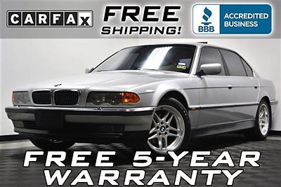 BMW : 7-Series 740iL Fully Loaded Nav Sport Free Shipping 5 Year Warranty Leather Sunroof Long Whlbse