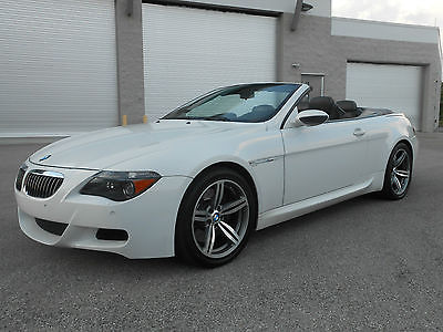 BMW : M6 M6 2007 bmw m 6 convertible 2 door 5.0 l v 10 with a 7 speed paddle shift automatic