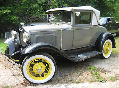 Ford : Model A Original 1930 ford model a sport coupe