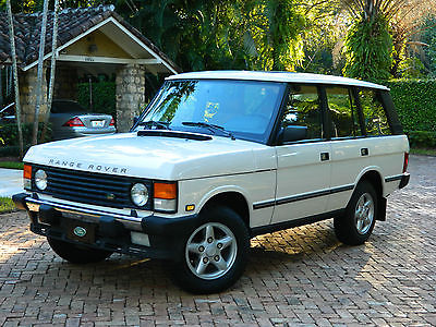 Land Rover : Range Rover County Classic Sport Utility 4-Door 1995 land rover range rover county classic swb collector quality