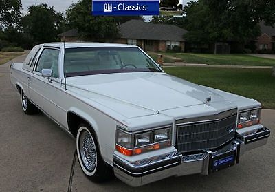 Cadillac : Fleetwood Fleetwood DeElegance Coupe 1985 cadillac fleetwood brougham deelegance coupe world s finest as new museum