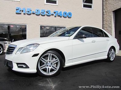 Mercedes-Benz : E-Class E550 4MATIC AWD 1 owner 382 hp navigation back up camera bluetooth panoramic sunroof
