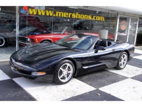 Chevrolet : Corvette Base Convertible 2-Door 2001 chevrolet corvette convertible triple black low miles automatic