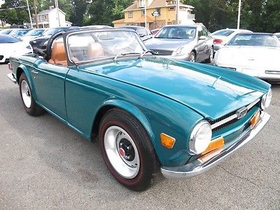 Other Makes : TR-6 ROADSTER 1972 triumph tr 6 roadster