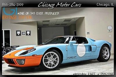 Ford : Ford GT 2dr Coupe 2006 ford gt heritage edition 1118 miles collector quality documented 1 owner