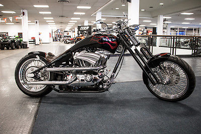 Custom Built Motorcycles : Chopper 2013 thompson choppers tommy gun hardtail custom chopper motorcycle