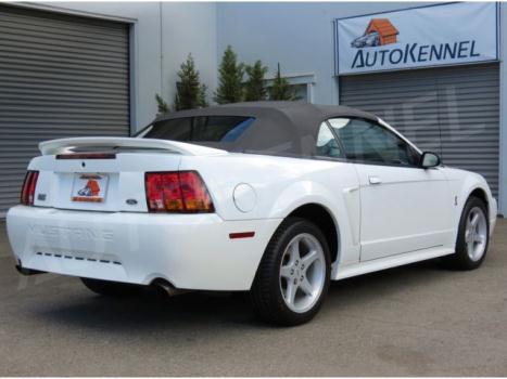 Ford : Mustang SVT Cobra Mustang SVT Cobra Supercharged Cabriolet 1-Mature Owner since 2000 5Speed Manual