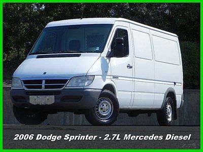 Dodge : Sprinter Cargo Van 06 dodge sprinter 2500 shc cargo van 2.7 l mercedes turbo diesel low miles used