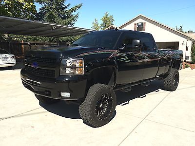 Chevrolet : Silverado 2500 4 door Crew Cab 2008 chevrolet silverado 2500 diesel duramax lifted 35 tires fully loaded