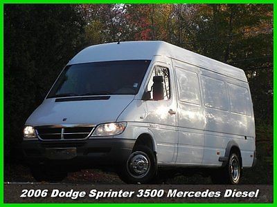 Dodge : Sprinter SHC Cargo Van 06 dodge sprinter 3500 cargo van shc drw 2.7 l mercedes diesel commercial used ac
