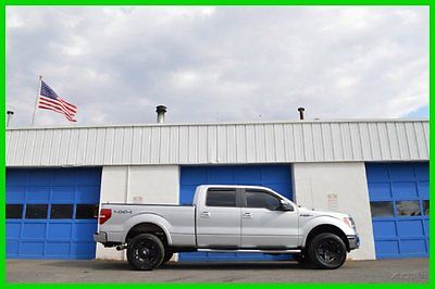Ford : F-150 LARIAT SUPER CREW 4X4 4WD LEATHER SONY SYNC LOADED REPAIREABLE REBUILDABLE SALVAGE LOT DRIVES GREAT PROJECT BUILDER FIXER SAVE