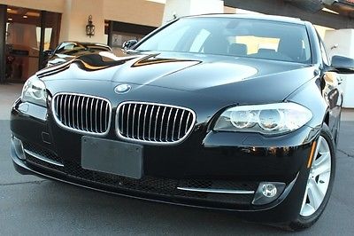 BMW : 5-Series Base Sedan 4-Door 2011 bmw 528 i automatic moon roof blk blk clean in out no accidents