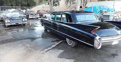 Cadillac : Fleetwood Limousine 1960 cadillac fleetwood 75 series limousine a c div car very much original