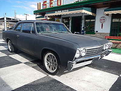 Chevrolet : Chevelle 300 Sedan 1967 chevy malibu 300 chevelle 2 door sedan rare v 8 auto west texas hot rod