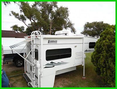 2005 Lance Model 820 Pickup Camper Sleeps 6 Refrigerator TV Generator KANSAS