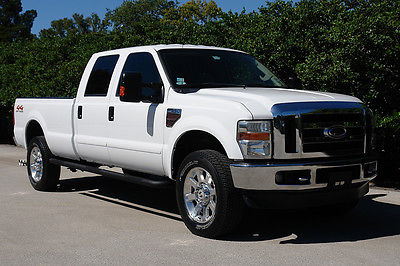 Ford : F-350 Lariat 4X4 6.4 l turbo diesel lariat loaded off road one owner lwb crew cab extra clean