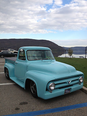 Ford : F-100 F100 Custom 1953 ford f 100 automatic clean restoration very cool modified truck must see