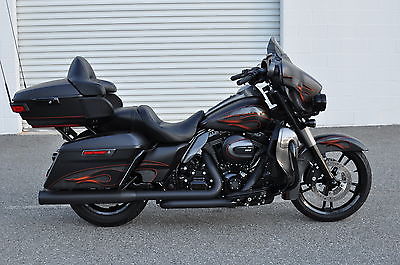 Harley-Davidson : Touring 2014 ultra classic custom limited 1 of a kind 15 k in xtra s triple black