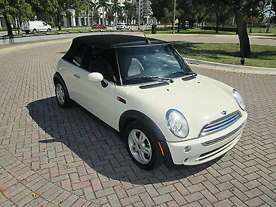 Mini : Cooper Convertible 2008 mini cooper convertible auto paddle shift one owner fla car serviced by bmw