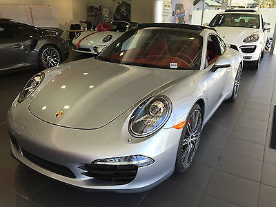 Porsche : 911 Carrera S Coupe 2-Door 2014 porsche 911 carerra s new car rhodium silver metallic