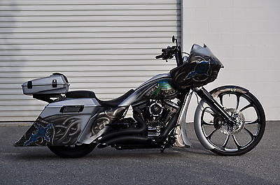 Harley-Davidson : Touring 2012 road glide custom bagger show bike 40 k in xtra s 26 wheel wow