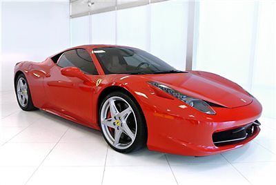 Ferrari : 458 458 Italia 458 italia scuderia shields daytona seats full electric seats navigation