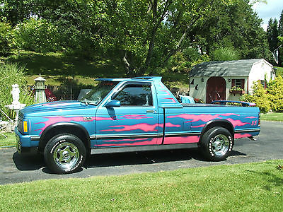 Chevrolet : S-10 All Custom 1988 chevy 4 wd custom s 10 long bed pick up