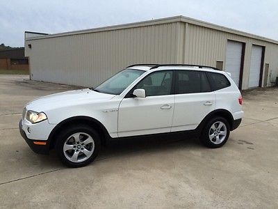 BMW : X3 3.0si 2007 bmw x 3 3.0 l immaculate pano roof white tan