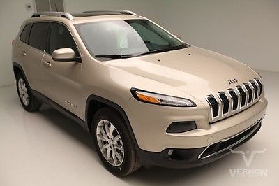 Jeep : Cherokee Limited 4x4 2014 navigation uconnect sunroof black leather