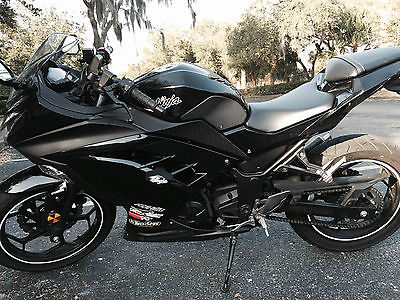 Kawasaki : Ninja Black 2014 Ninja 300 ABS with mods
