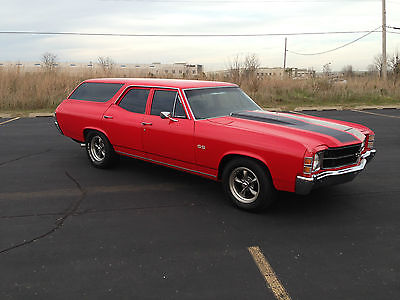 Chevrolet : Chevelle Wagon 1971 lsx powered chevelle ss wagon beautiful swap a c cruise control more
