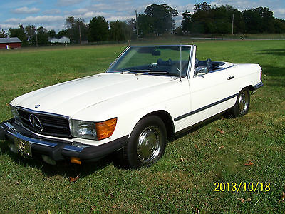 Mercedes-Benz : 400-Series 450 SL 1973 mercedez 450 sl roadster with two tops and 66 000 miles