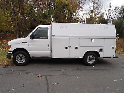 Ford : E-Series Van XL 2007 ford e 350 xl utility body van one owner no rust