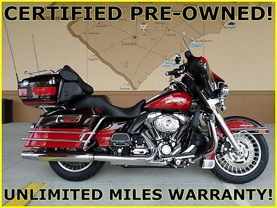 Harley-Davidson : Touring Certified Pre-Owned 2010 Harley-Davidson FLHTCU Ultra Classic! LOW PAYMENTS!