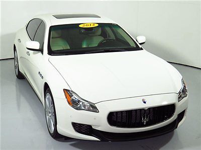 Maserati : Quattroporte 4dr Sdn S Q4 14 quattroporte s q 4 4 k miles 125 k msrp luxury sports pkg hi fi sound