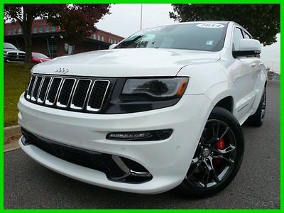 Jeep : Grand Cherokee SRT HIGH PERF AUDI NAVI 1 OWNER WE FINANCE! 6.4 l 8 speed bright white navigation adaptive cruise clean carfax exportable