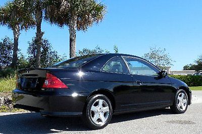 Honda : Civic EX- FLORIDA CERTIFIED 1 OWNER!!  NICE BLACK EX COUPE~AUTOMATIC~CRUISE~59K~SUNROOF~LOADED~L@@K!05 06 07 08~Corolla