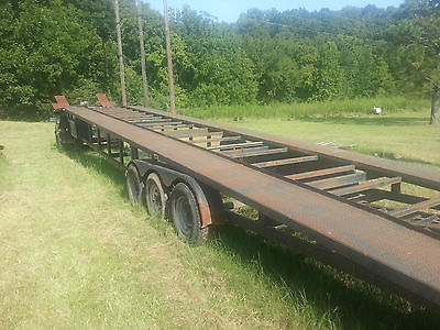 TEXAS GOOSENECK 3-4 CAR 48' CARHAULER TRAILER WITH ADD ON EXTENSIONS 55.5'