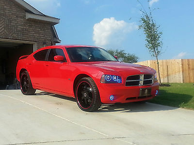 Dodge : Charger sxt 4 DOOR 2010 dodge charger beautiful red