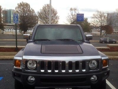 Hummer : H3 4WD LUXURY PACKAGE 1 owner 4 x 4 rust free 55 k miles black leather interior no accidents