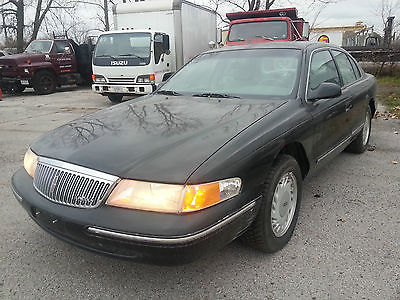 Lincoln : Continental Signature Sedan 4-Door 1995 black lincoln continental signature sedan 4 door 4.6 l