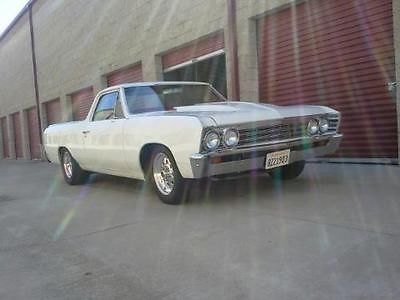 Chevrolet : El Camino custom 1967 el camino custom 136 vin restomod