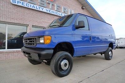 Ford : E-Series Van Quigley Cargo 2005 ford e 250 quigley 4 x 4 cargo van 1 owner 4 wd
