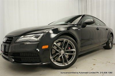 Audi : Other S7 2015 audi s 7 warranty only 3000 miles night vision black optic cld wthr 20 inch